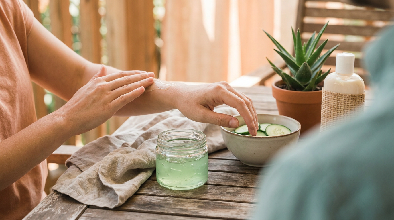 Recupera tu piel tras el sol: ingredientes clave en verano